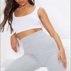 Pretty little top white crop